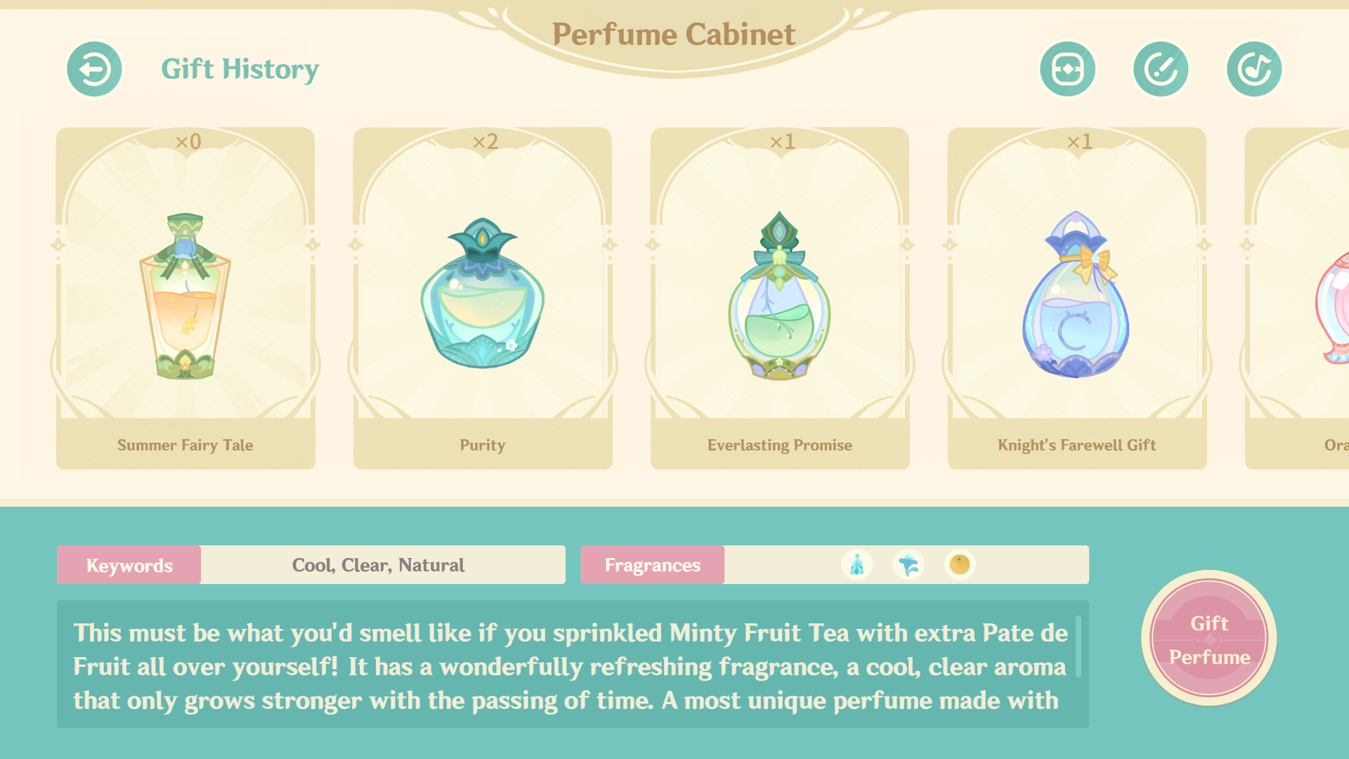 Genshin Impact: All Perfume Recipes for the Fragrant Fantasy Event Explained