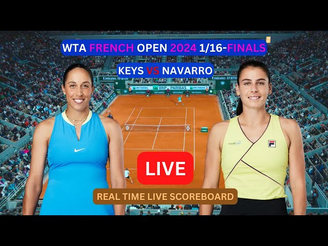 Madison Keys vs Emma Navarro: 2024 French Open Third Round Showdown