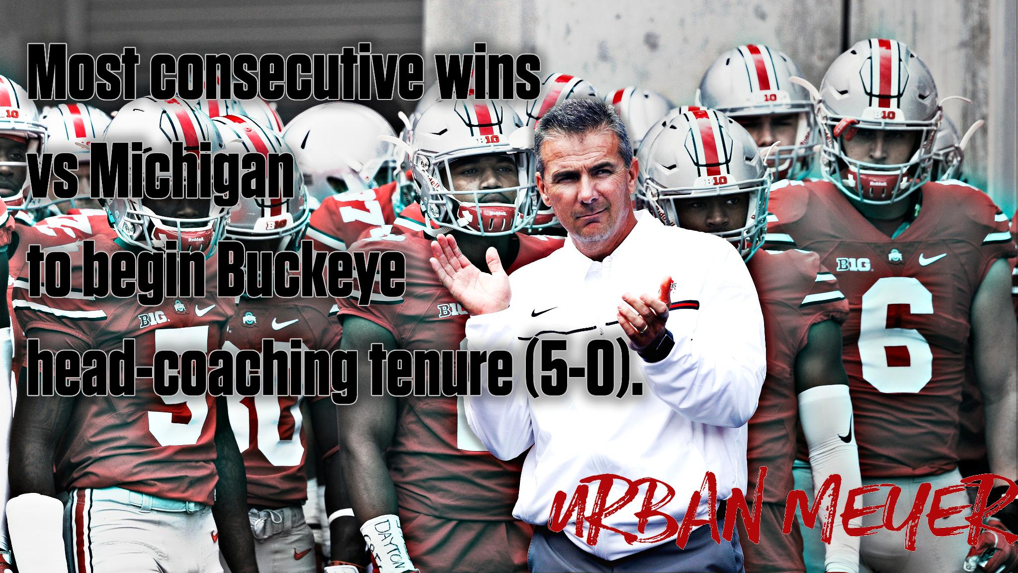 Urban Meyer's Perfect 7-0 Record Against Michigan: How He Dominated The Rivalry