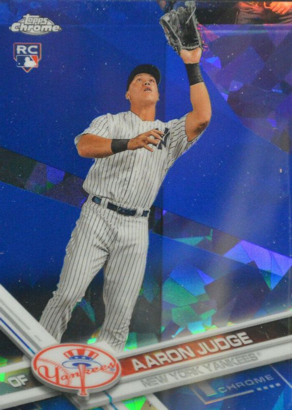 Aaron Judge Rookie Card: 2017 Topps Chrome Sapphire Edition 287 Value and Rarity Explained