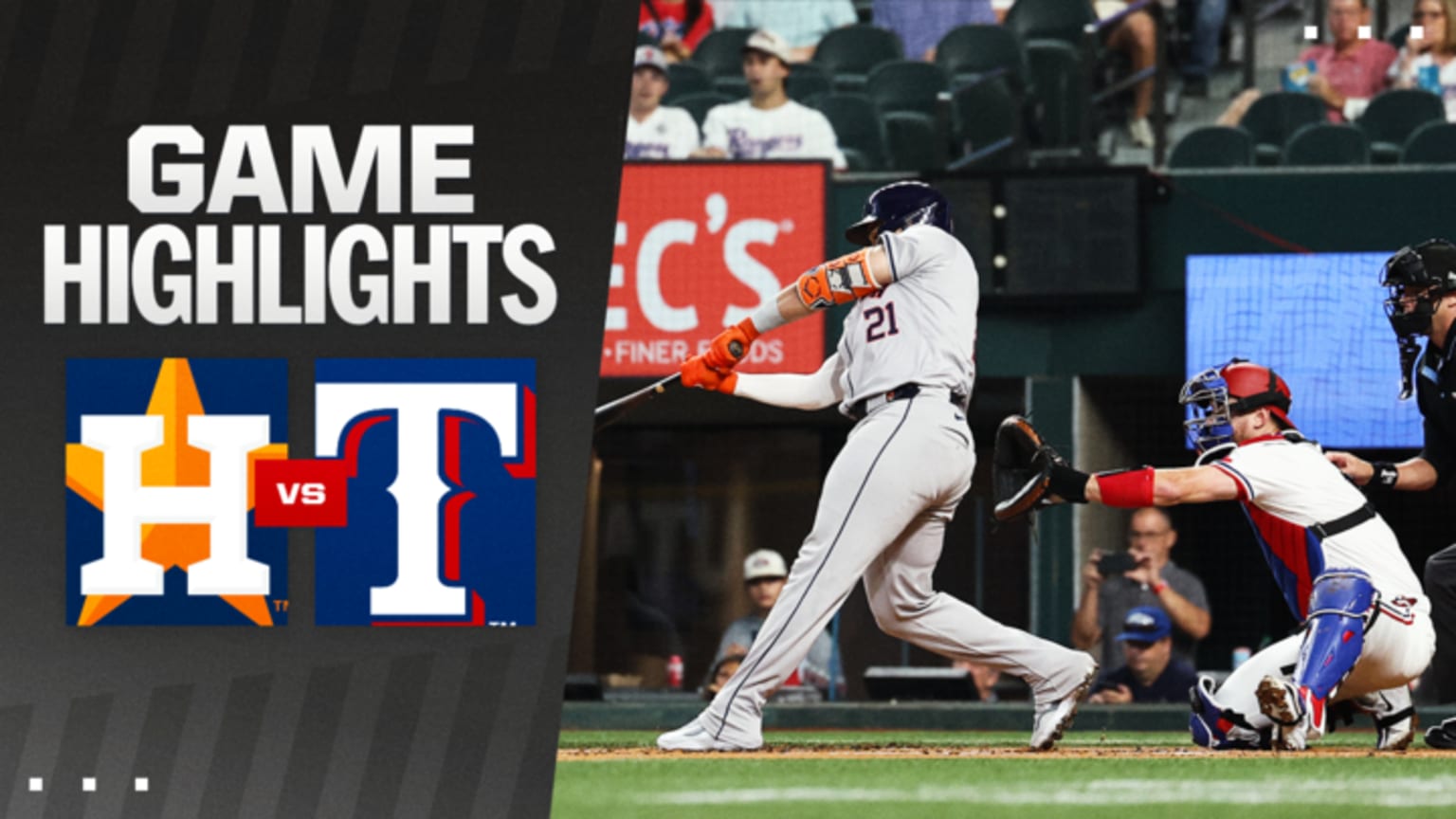 Houston Astros vs Texas Rangers: In-Depth Player Stats & Game Highlights