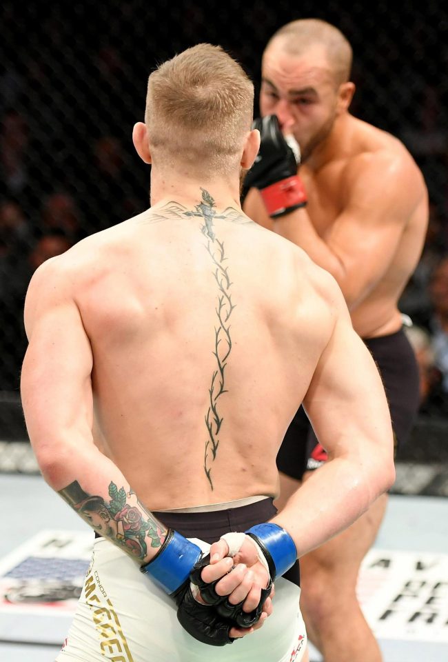 Exploring Conor McGregors Back Tattoo: The Story of the Thorny Helix