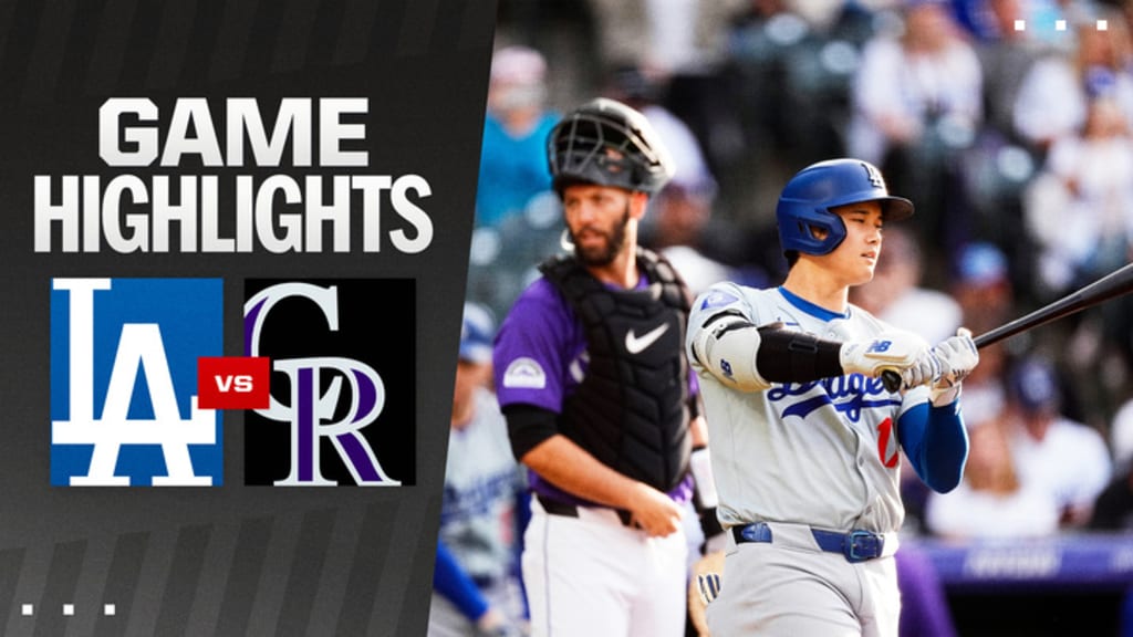 Colorado Rockies vs Dodgers Matchup: Key Player Stats and Highlights