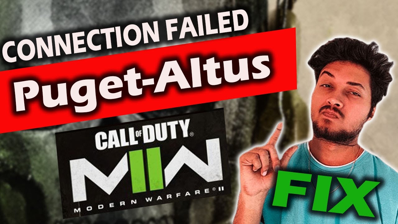 Troubleshooting the Puget Altus Connection Error in Call of Duty Games