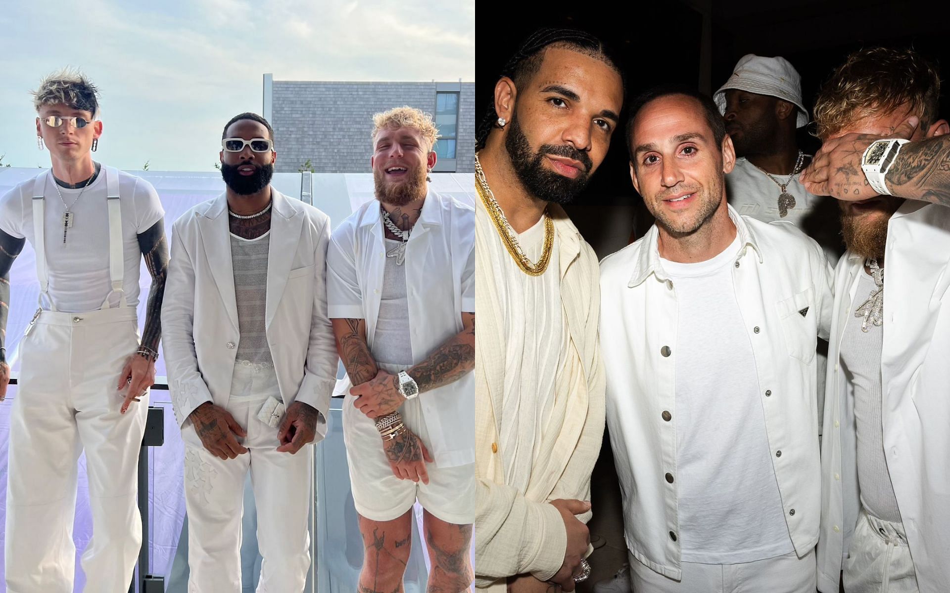 Inside Drake and Jake Pauls Iconic White Party with A-List Celebrities