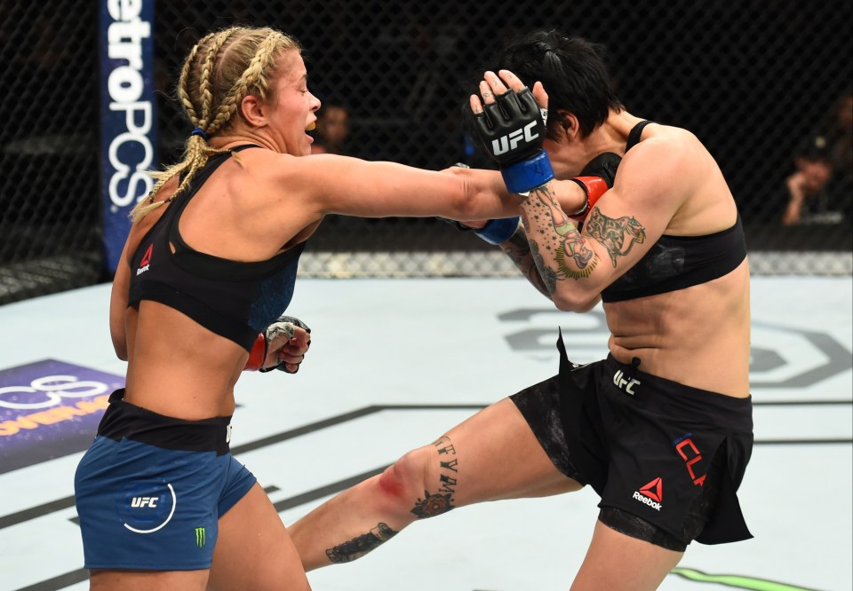 Paige VanZant Reveals Her Arm Was Broken Mid-Fight at UFC 124