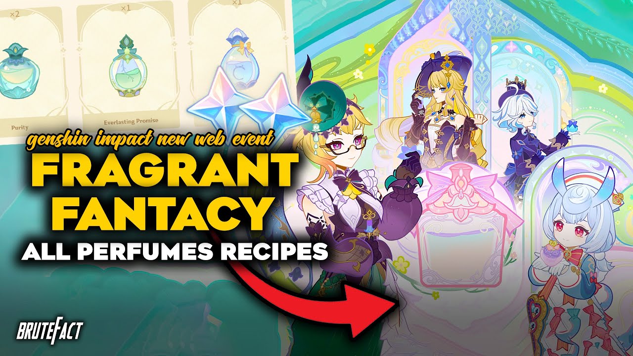 Genshin Impact: All Perfume Recipes for the Fragrant Fantasy Event Explained