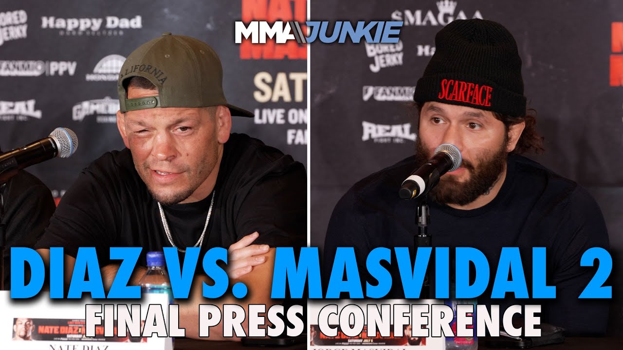 Nate Diaz Confronts Neon After Disrespectful Question at UFC Press Conference