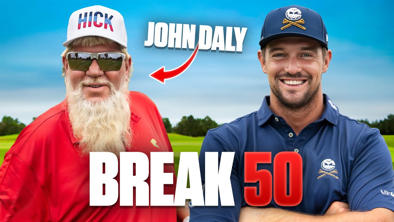 Inside the Epic Partnership of Bryson DeChambeau and John Daly on Break 50