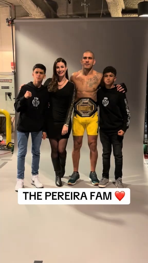 Alex Pereira Family Life: Everything You Need to Know About His Sons