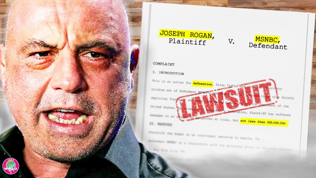 Joe Rogan Files Lawsuit Against MSNBC Over Misleading Video Clip