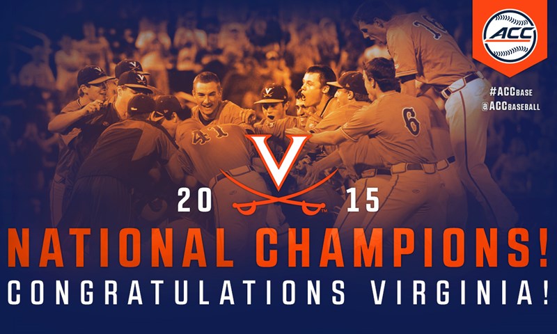 Who won the 2015 College World Series? ACC Teams Victory!