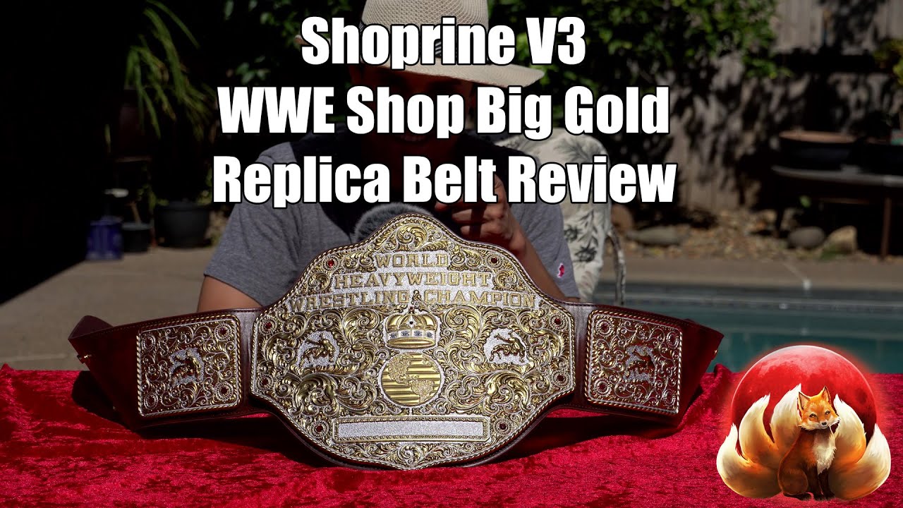 When Will WWE Shop Drop the 3D Big Gold Championship?