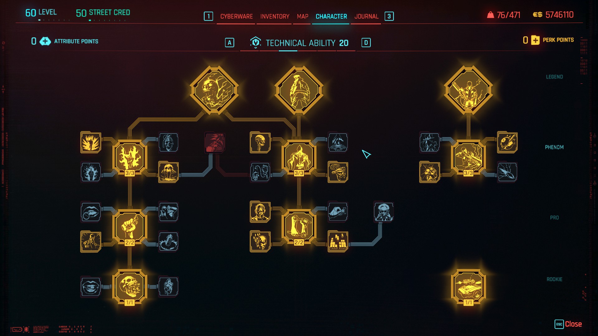 Cyberpunk 2077 2.0 Regen Build: Stay Alive with This Simple Setup