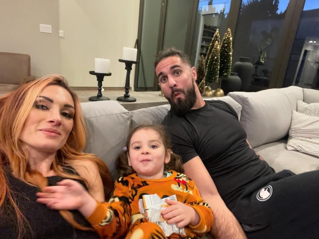 Seth Rollins and Becky Lynch: Balancing Wrestling and Family