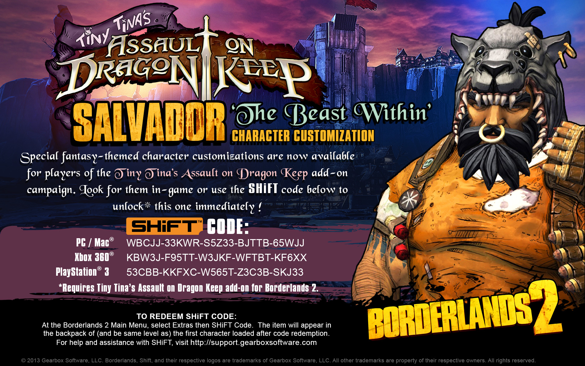 Dont Miss Out: Latest Borderlands 2 Shift Codes Here