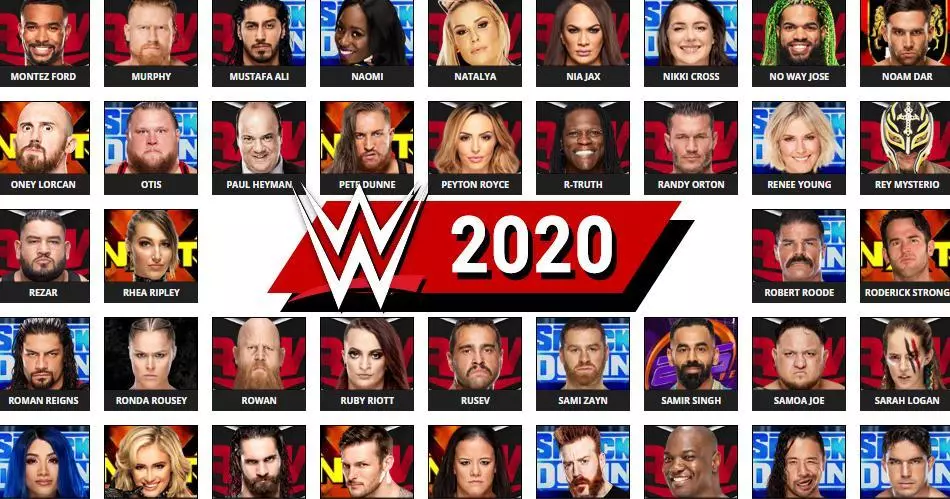 WWE Roster: The Number of Wrestlers Currently in Their 20s