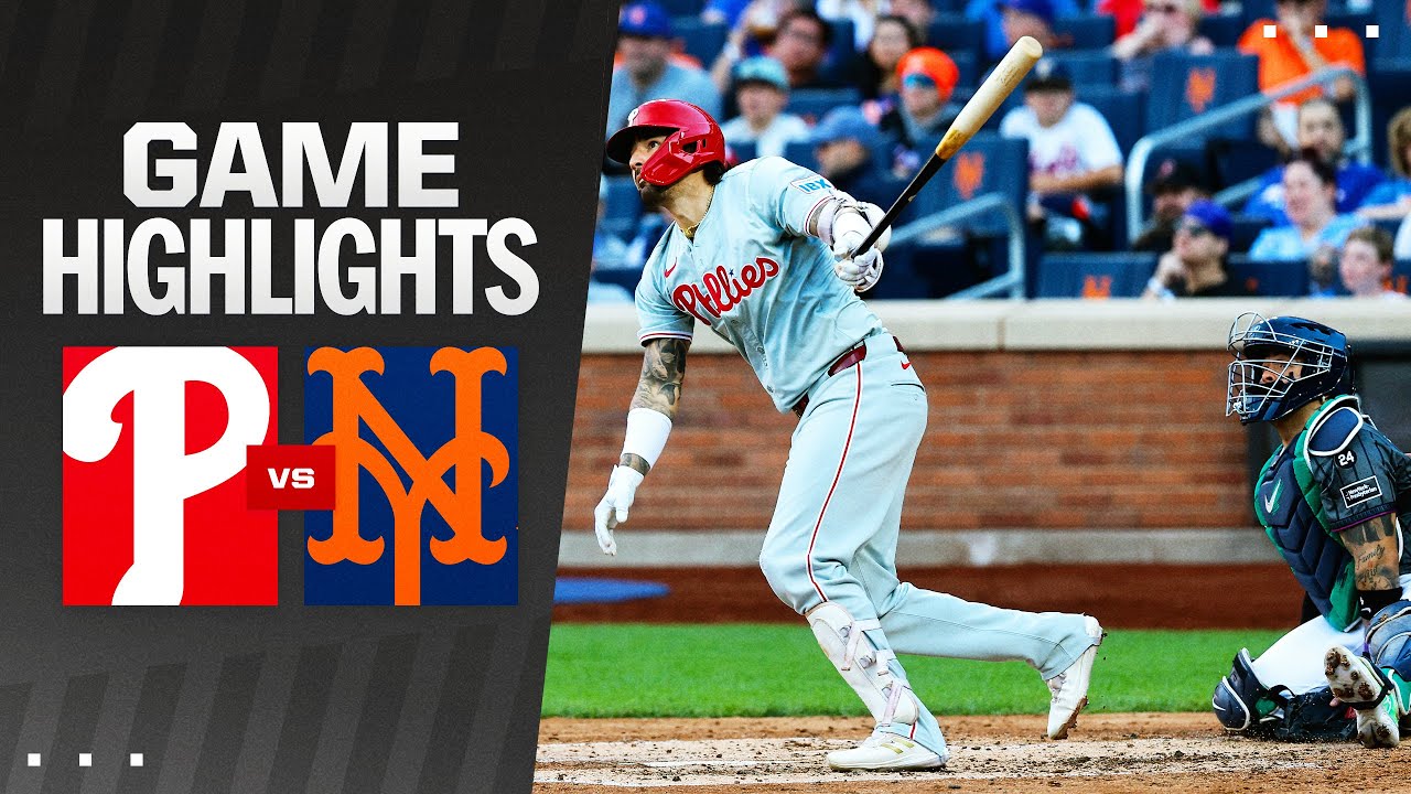 Breaking Down Mets vs Phillies: Must-See Player Stats and Highlights