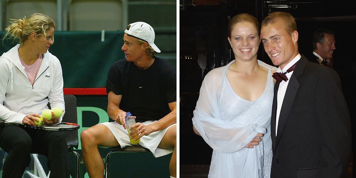 Lleyton Hewitt and Kim Clijsters back then (Reliving the romance of the two tennis stars and how they fared)