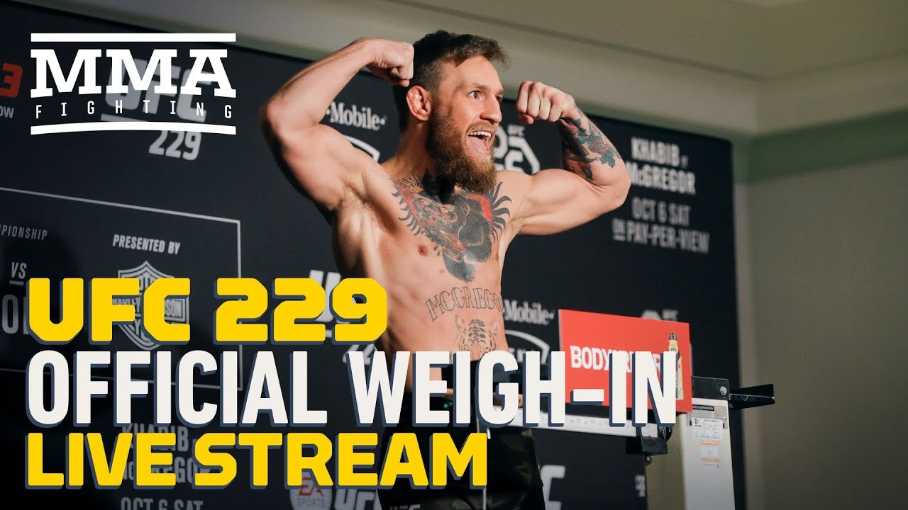 Conor McGregor Weigh In: Watch Live Stream and Latest Updates!