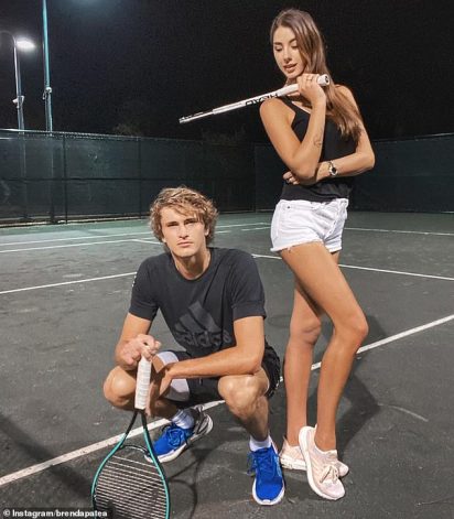 alexander zverev daughter photos