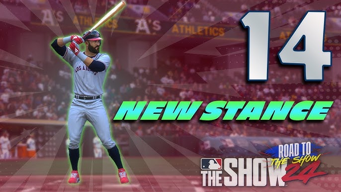 mlb 24 stance changes(how to improve your batting)