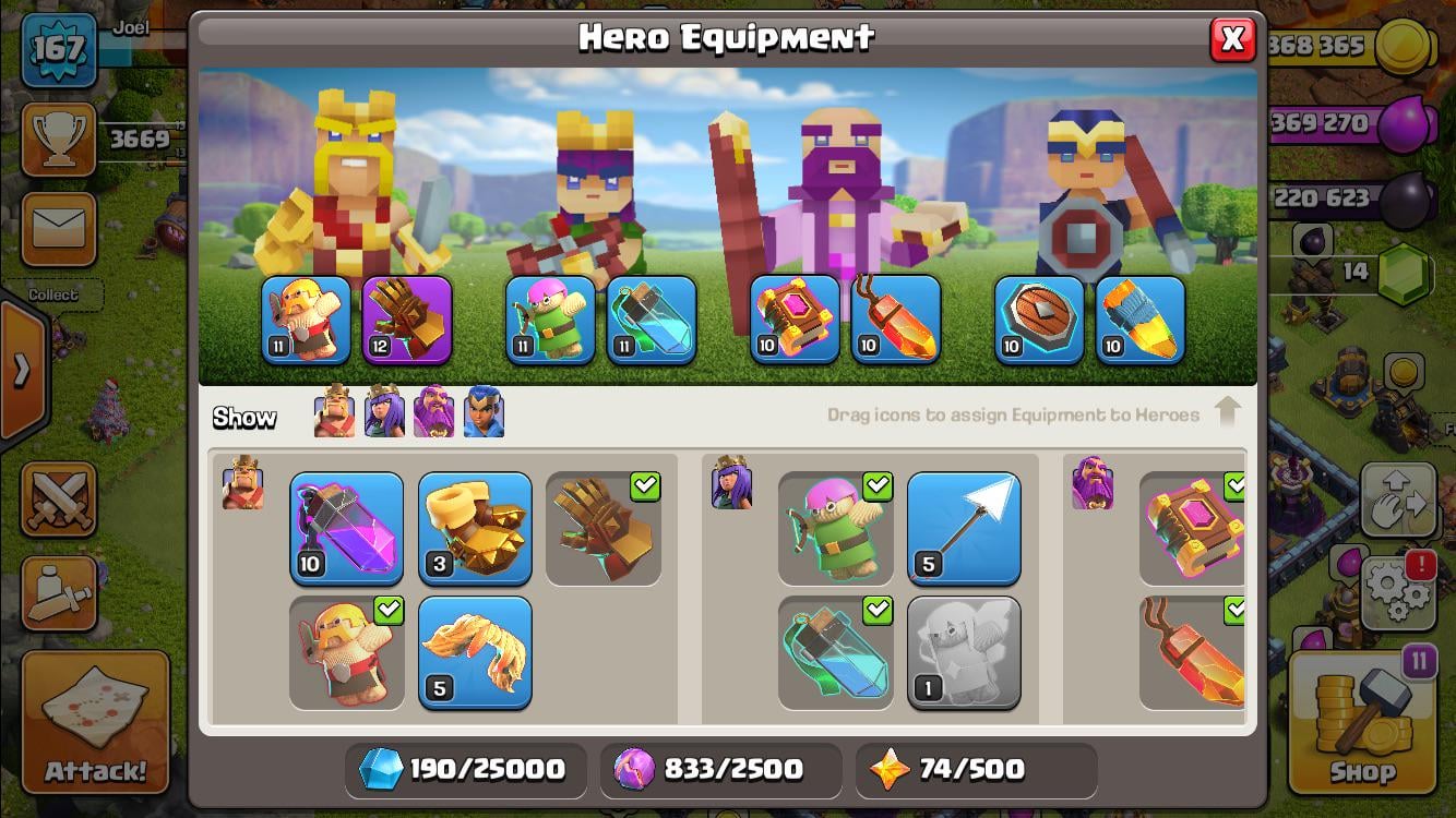 Upgrade Your Game: Using the coc best hero equipment