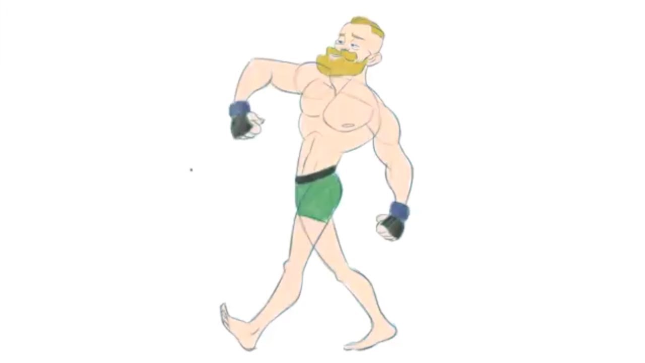 Conor McGregor Walking:  How to Walk Like a Champion in Simple Steps