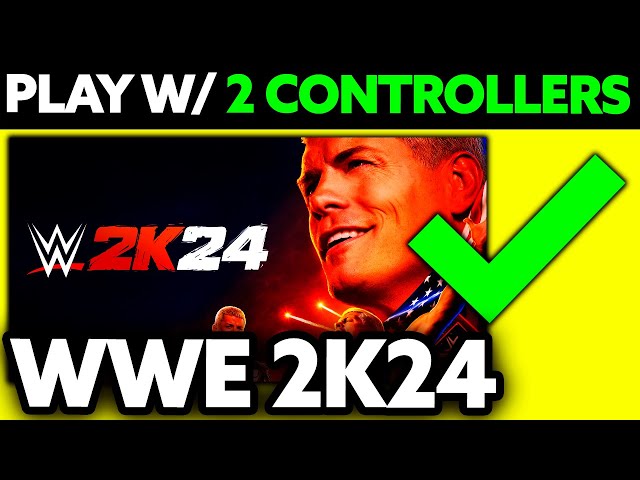 WWE 2K24: How to play with Friends? (Can You Play LAN With 2 Controllers)