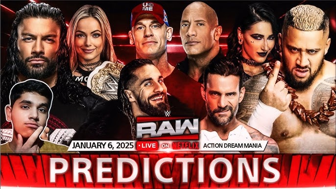 Get Ready for Monday Night Raw: Full Card and Match Predictions!