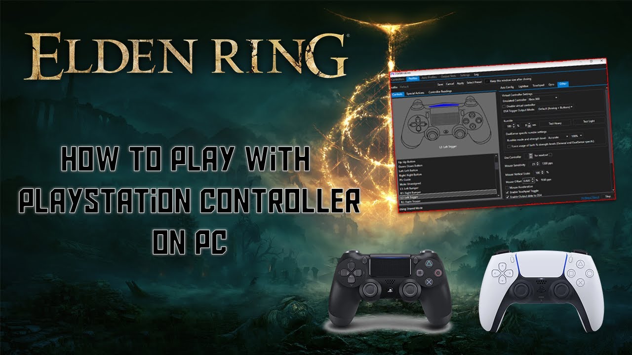 Connect PS5 controller to Steam for Elden Ring. Here is how