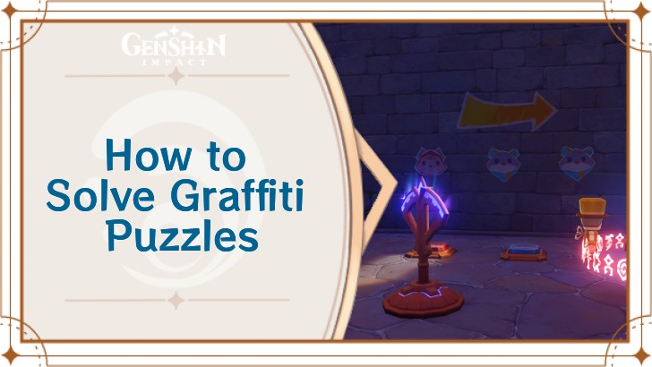 Need Help to Solve the Graffiti Puzzle Genshin Impact Here Are Easy Solutions