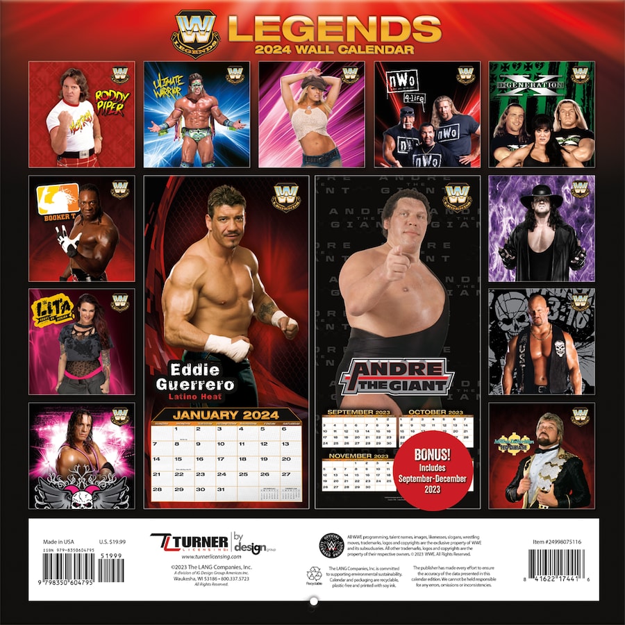 wwe 2024 calendar  When is it coming out? (Find out when you can grab your copy right now)