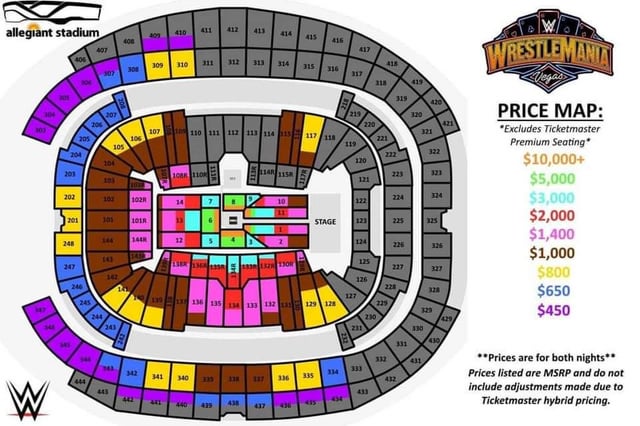 Front Row WrestleMania Tickets: How Much Do They Cost? Check Prices & Availability!