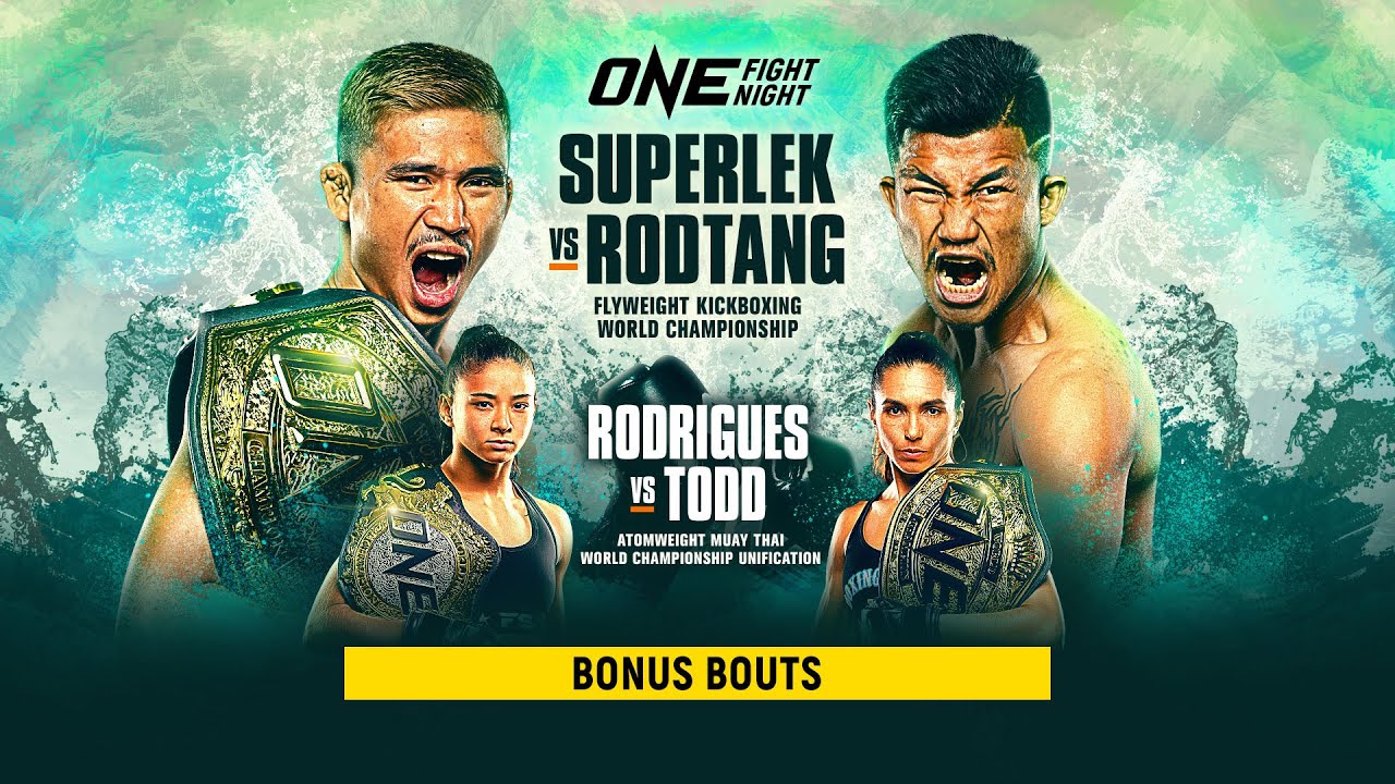 One Championship Showdown: Rodtang vs Superlek -  Find Out How to Watch It Live!