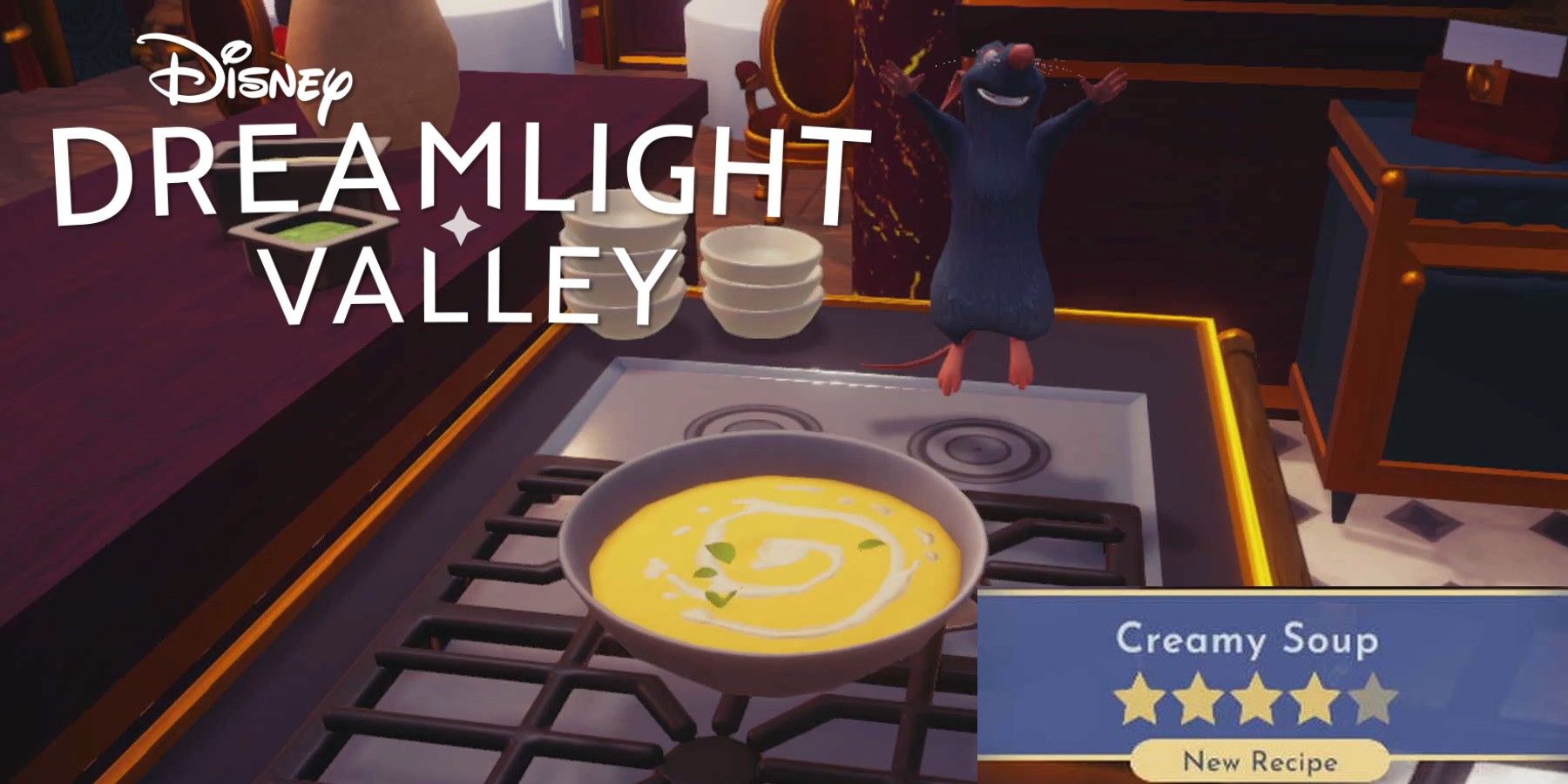 Need Creamy Soup? Dreamlight Valley Recipe and Location Guide.