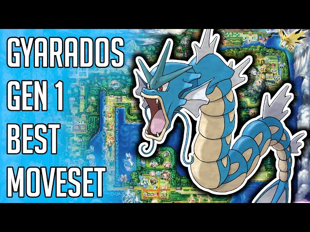 Winning with Gyarados Gen 1? Best Moveset and Battle Guide!