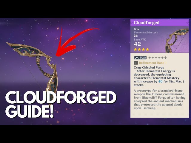 Need Genshin Cloudforged? Find, Use, and Get It Quickly!