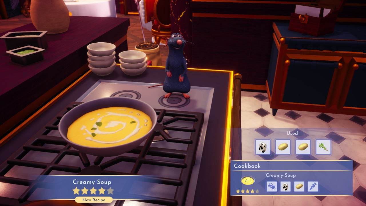 Need Creamy Soup? Dreamlight Valley Recipe and Location Guide.