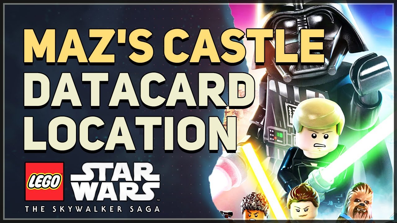 Lego Skywalker Saga: Mazs Castle Datacard Easy Guide!