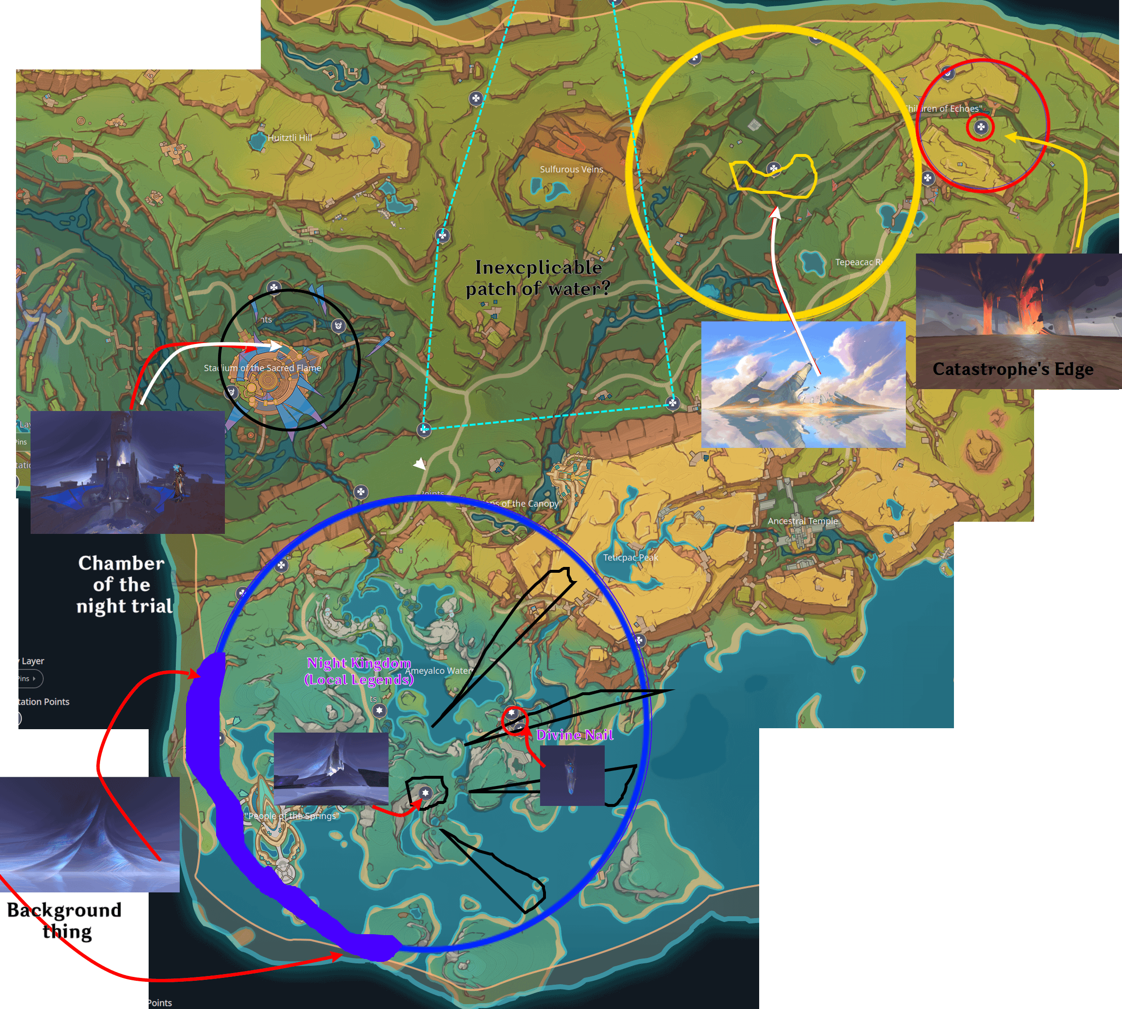 Big Early Natlan Map Leaks! Discover All The Secrets Here!