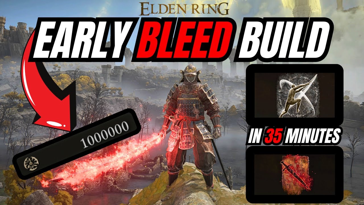 Elden Ring: Easy Bleed Ash of War - OP Build Guide