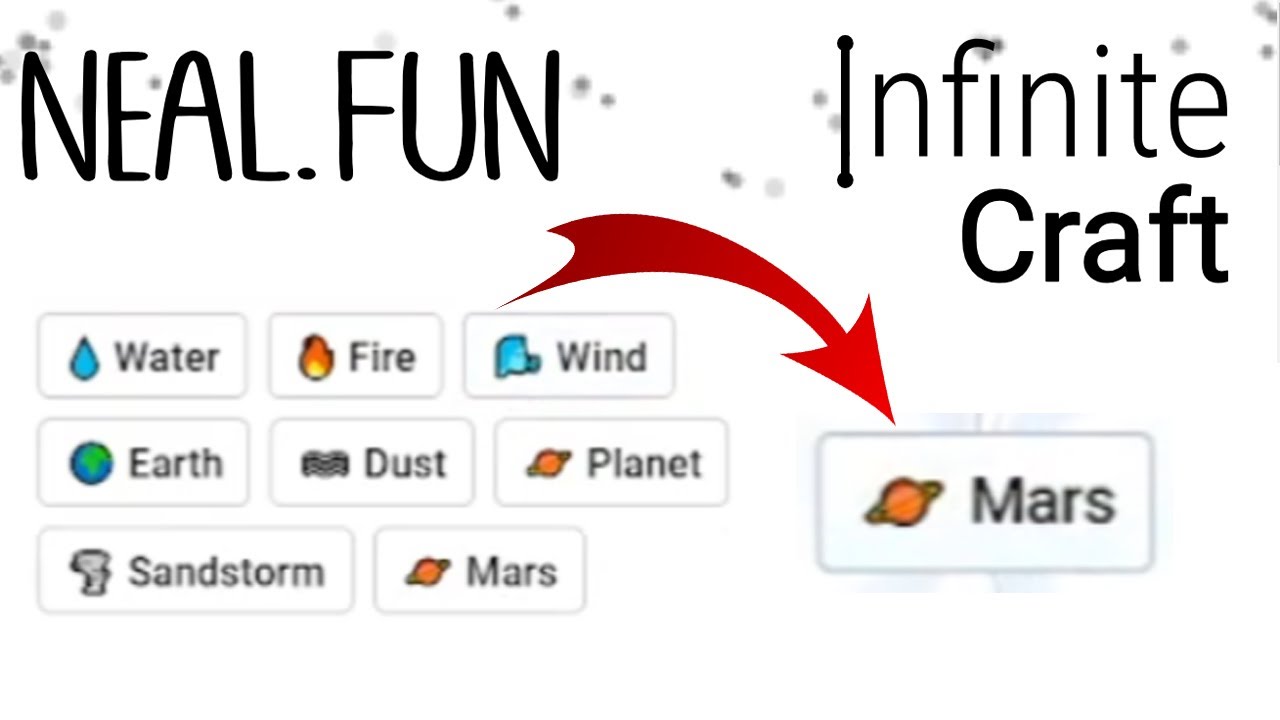 Get Mars in Infinite Craft: Quick and Easy Guide for Beginners.