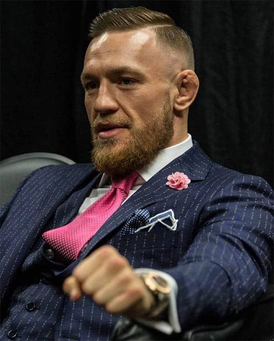 conor mcgregor hairstyle