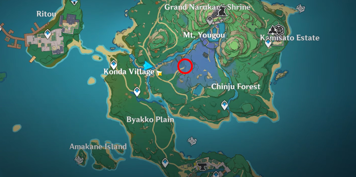 Quick Guide: Go to the Abandoned Shrine Northeast of Konda Village