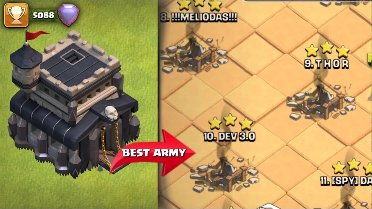 Pro Army for Town Hall 9: Win Every War Attack Now!