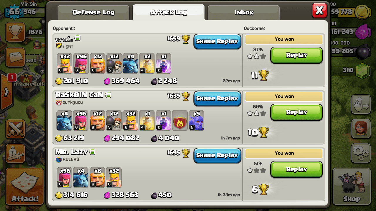 Whats a Strong Army for TH9? (Farm & War Tips)