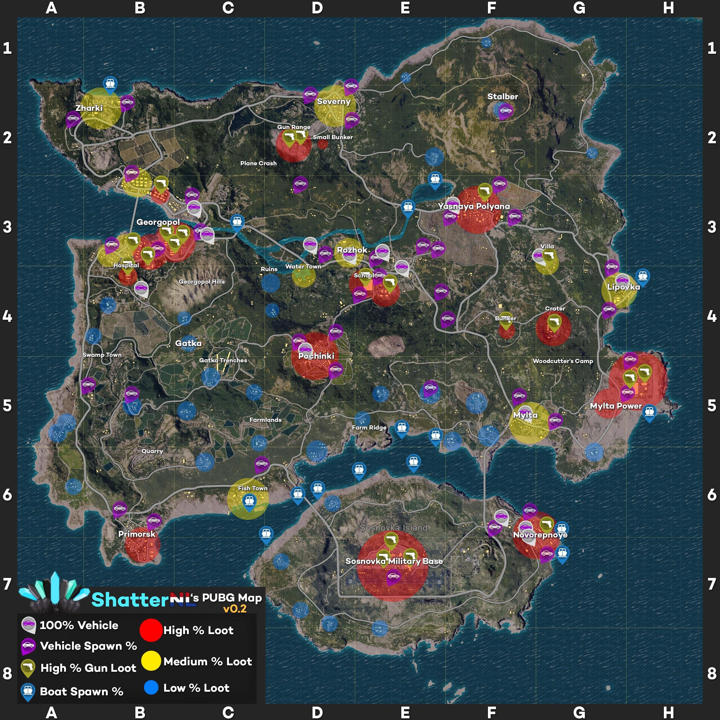 PUBG Map Guide: Find the Best Loot & Strategies!