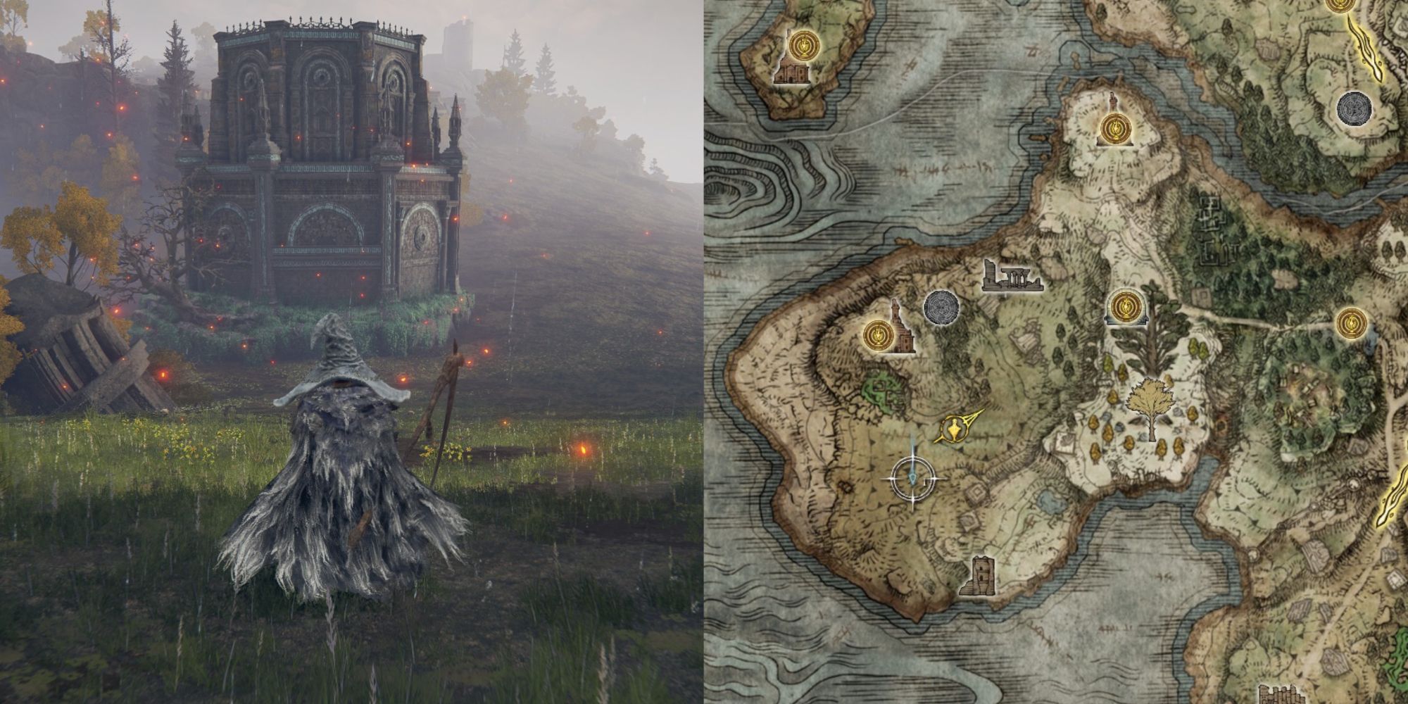 All Elden Ring Walking Mausoleum Locations: Complete Map & Guide